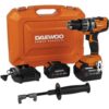 Ударная дрель-шуруповерт Daewoo Power DAA 2161Li (с 2-мя АКБ