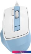 Мышь A4Tech Fstyler FM45S Air (голубой/белый)