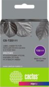 Картридж CACTUS CS-TZE111 (аналог Brother TZE111)
