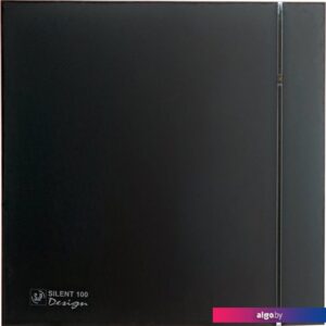 Осевой вентилятор Soler&Palau Silent-100 CZ Matt Black Design - 4C 5210007700