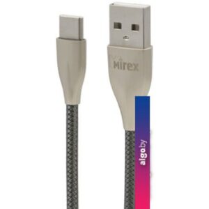 Кабель Mirex 13700-BC017TGR USB Type-A - USB Type-C (1.2 м