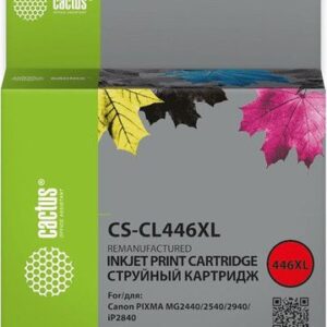 Картридж CACTUS CS-CL446XL (аналог Canon CL446XL)