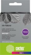 Картридж CACTUS CS-TZE232 (аналог Brother TZE232)