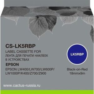 Картридж CACTUS CS-LK5RBP (аналог Epson LK5RBP)
