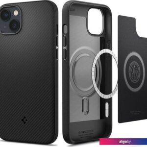 Чехол для телефона Spigen Mag Armor (MagFit) для iPhone 14 Plus ACS04918 (черный матовый)