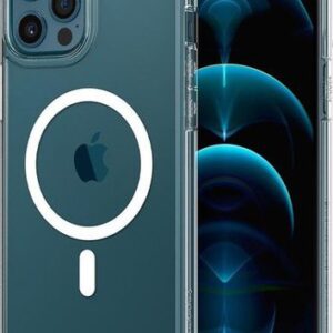 Чехол для телефона Spigen Ultra Hybrid Mag (MagFit) для iPhone 12 Pro Max ACS02622 (белый)