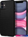 Чехол для телефона Spigen Liquid Air для iPhone 11 076CS27184 (черный)