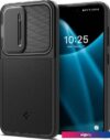 Чехол для телефона Spigen Optik Armor для Galaxy S24 ACS07363 (черный)