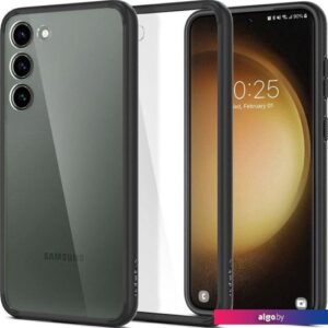 Чехол для телефона Spigen Ultra Hybrid для Galaxy S23 ACS05715 (черный)