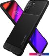 Чехол для телефона Spigen Rugged Armor для Galaxy S21 ACS02421 (черный матовый)