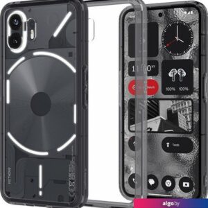 Чехол для телефона Spigen Ultra Hybrid для Nothing Phone (2) ACS06542 (затемненный/прозрачный)