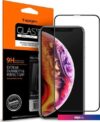Защитное стекло Spigen Glas FC для iPhone 11 Pro/XS/X 063GL25234