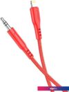 Кабель Hoco UPA18 Lightning - Jack 3.5 (1 м