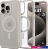 Чехол для телефона Spigen Ultra Hybrid (MagFit) для iPhone 15 Pro Max ACS07210 (серый)