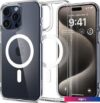 Чехол для телефона Spigen Ultra Hybrid (MagFit) для iPhone 15 Pro Max ACS06576 (белый)