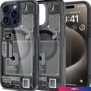 Чехол для телефона Spigen Ultra Hybrid Zero One (MagFit) для iPhone 15 Pro Max ACS06582 (разноцветный)