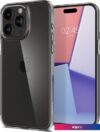 Чехол для телефона Spigen Air Skin Hybrid для iPhone 15 Pro ACS06697 (прозрачный)