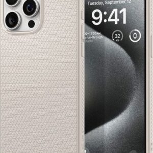 Чехол для телефона Spigen Liquid Air для iPhone 15 Pro ACS07217 (серый)