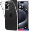 Чехол для телефона Spigen Liquid Crystal для iPhone 15 Pro ACS06699 (прозрачный)