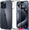 Чехол для телефона Spigen Ultra Hybrid для iPhone 15 Pro ACS06707 (прозрачный)