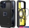 Чехол для телефона Spigen Tough Armor (MagFit) для iPhone 15 Pro ACS06733 (черный)