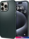 Чехол для телефона Spigen Thin Fit для iPhone 15 Pro ACS06690 (зеленый)