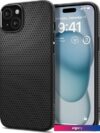 Чехол для телефона Spigen Liquid Air для iPhone 15 ACS06790 (черный)
