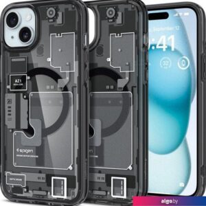 Чехол для телефона Spigen Ultra Hybrid Zero One (MagFit) для iPhone 15 ACS06806 (разноцветный)