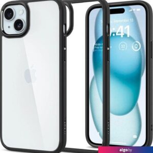 Чехол для телефона Spigen Ultra Hybrid для iPhone 15 ACS06799 (черный)