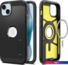 Чехол для телефона Spigen Tough Armor (MagFit) для iPhone 15 ACS06811 (черный)