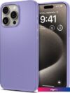Чехол для телефона Spigen Thin Fit для iPhone 15 Pro Max ACS06549 (фиолетовый)
