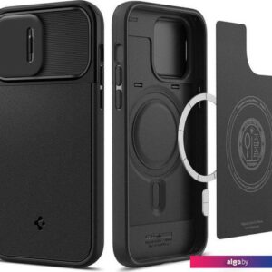 Чехол для телефона Spigen Optik Armor (MagFit) для iPhone 14 Pro ACS04993 (черный)
