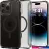 Чехол для телефона Spigen Ultra Hybrid (MagFit) для iPhone 14 Pro ACS05586 (затемненный)