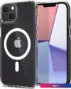 Чехол для телефона Spigen Ultra Hybrid Mag (MagFit) для iPhone 13 ACS03528 (белый)