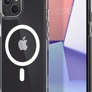 Чехол для телефона Spigen Ultra Hybrid Mag (MagFit) для iPhone 13 ACS03528 (белый)