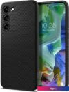 Чехол для телефона Spigen Liquid Air для Galaxy S23 Plus ACS05666 (черный)