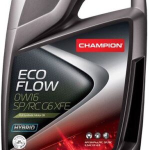 Моторное масло Champion Eco Flow 0W-16 SP/RC G6 XFE 5л