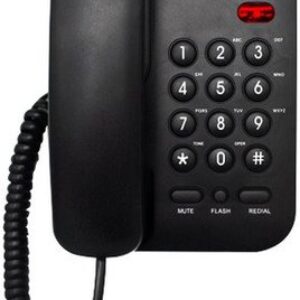 Проводной телефон Ritmix RT-311 (черный)