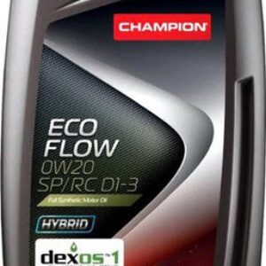 Моторное масло Champion Eco Flow 0W-20 SP/RC D1-3 1л