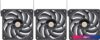 Набор вентиляторов Thermaltake Toughfan EX12 Pro 3-Fan Pack CL-F171-PL12BL-A