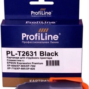 Картридж ProfiLine PL-T2631 (аналог Epson T2631_PBK)