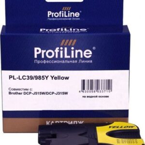 Картридж ProfiLine PL-LC39/985Y (аналог Brother LC39/985Y_Y)