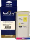 Картридж ProfiLine PL-C9373A №72 (аналог HP C9373A_Y)