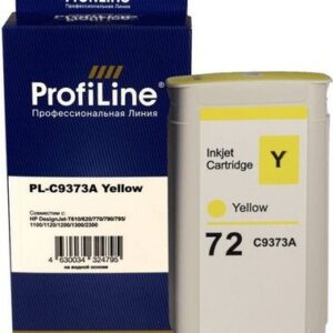 Картридж ProfiLine PL-C9373A №72 (аналог HP C9373A_Y)