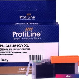 Картридж ProfiLine PL-CLI-451GY-XL (аналог Canon CLI-451GY XL_G)