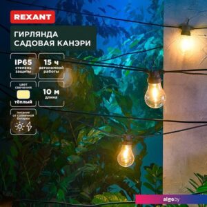 Садовая гирлянда Rexant Канэри 602-2421