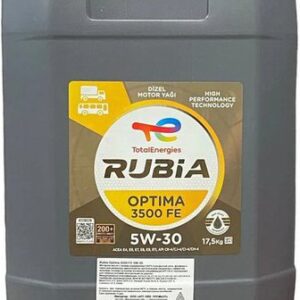 Моторное масло Total Rubia Opt 3500 FE 5W-30 20л