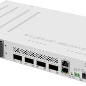 Управляемый коммутатор 2-го уровня Mikrotik CRS504-4XQ-IN