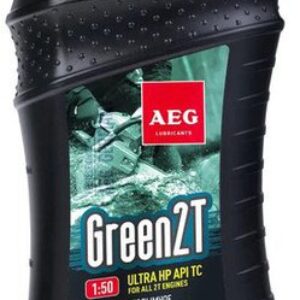 Моторное масло AEG Lubricants Green HP 2T API TC (зеленый) 1л