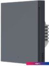 Выключатель Aqara Smart Wall Switch H1 одноклавишный без нейтрали (графит)